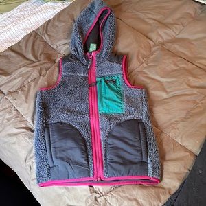L.L. Bean Hooded Sherpa Vest